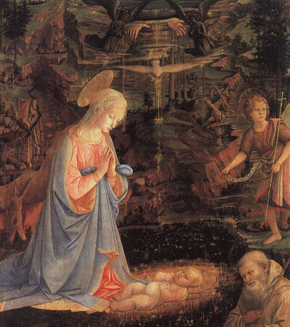 Filippino Lippi The Adoration of the Child